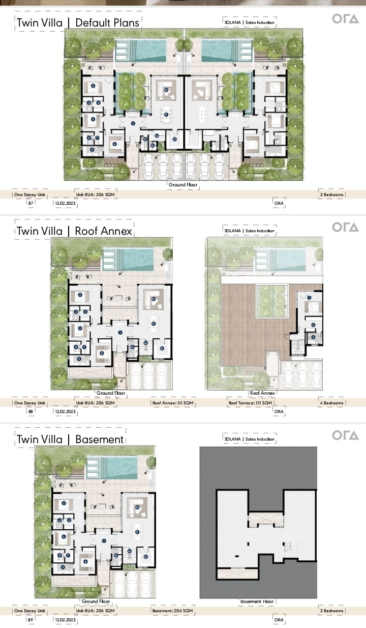 Floor plan for  at Solana
