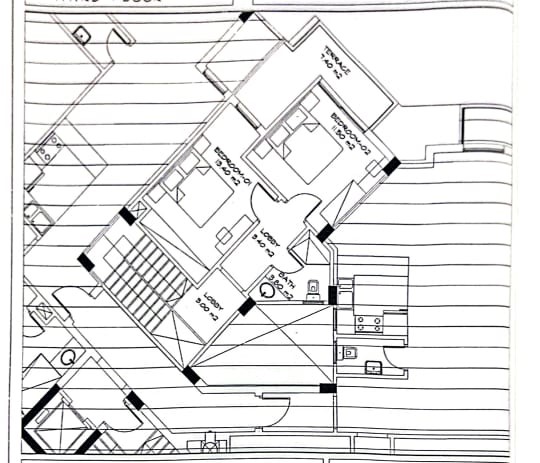 Floor plan for duplex at Azha North Coast