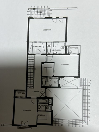 Floor plan for villa at Mountain View Ras El Hekma