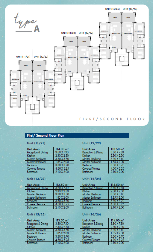 Floor plan for chalet at Hacienda West
