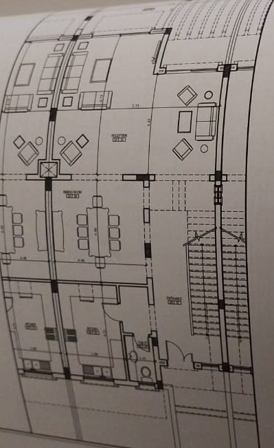 Floor plan for townhouse at New Giza