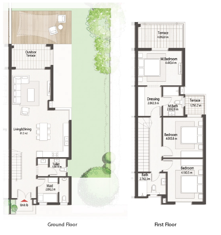 Floor plan for  at Masaya