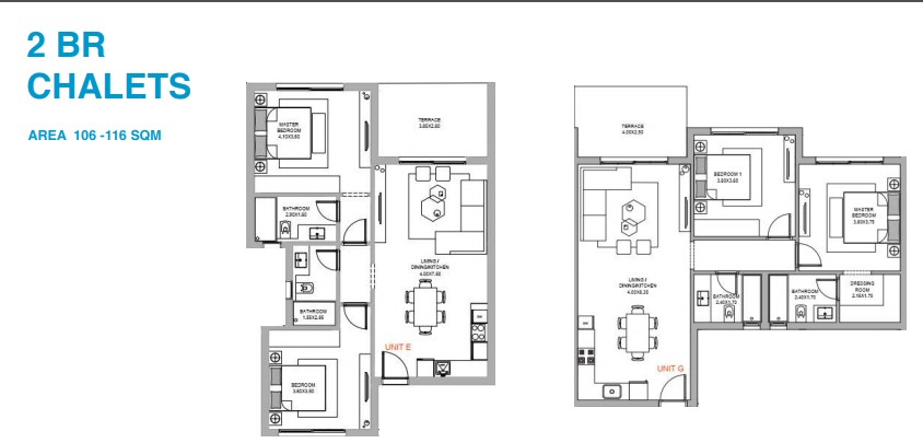 Floor plan for chalet at June