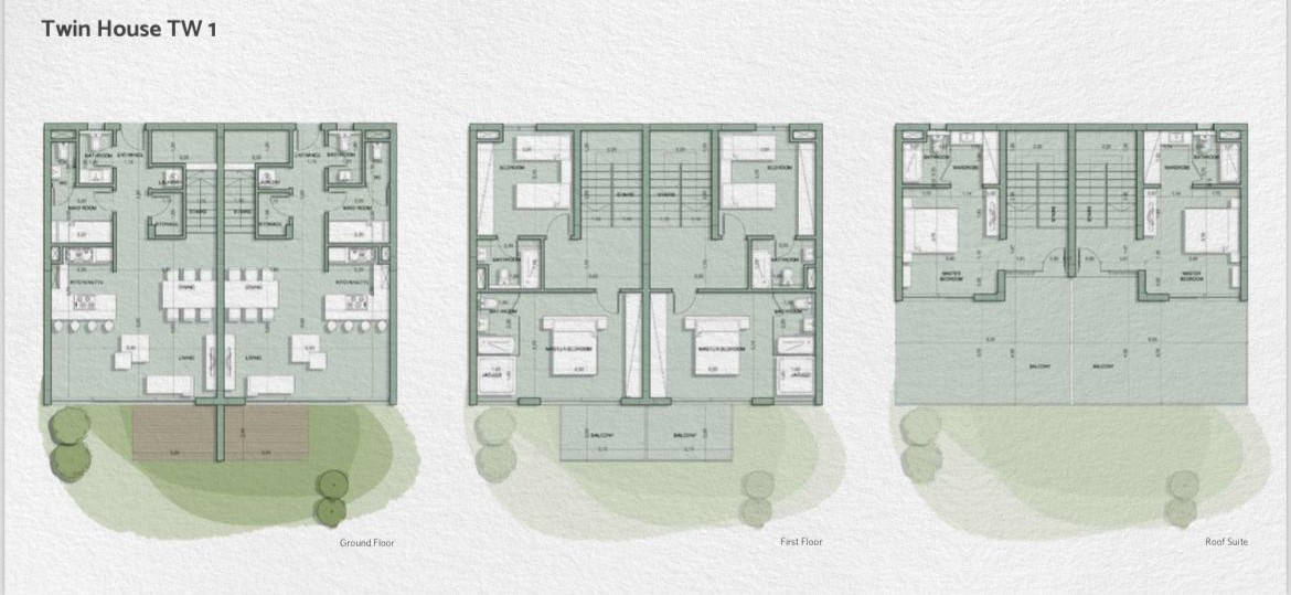 Floor plan for  at Il Monte Galala