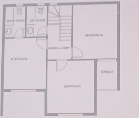 Floor plan for duplex at Mountain View iCity October