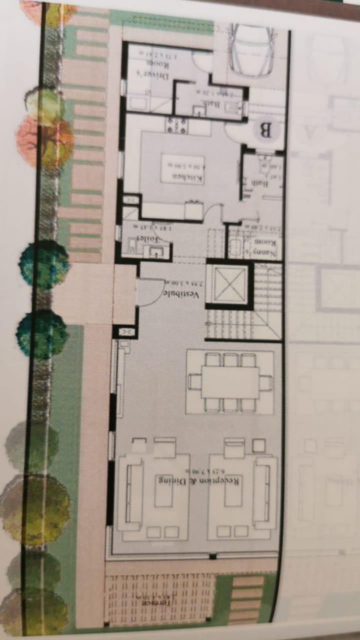 Floor plan for  at Palm Hills New Cairo