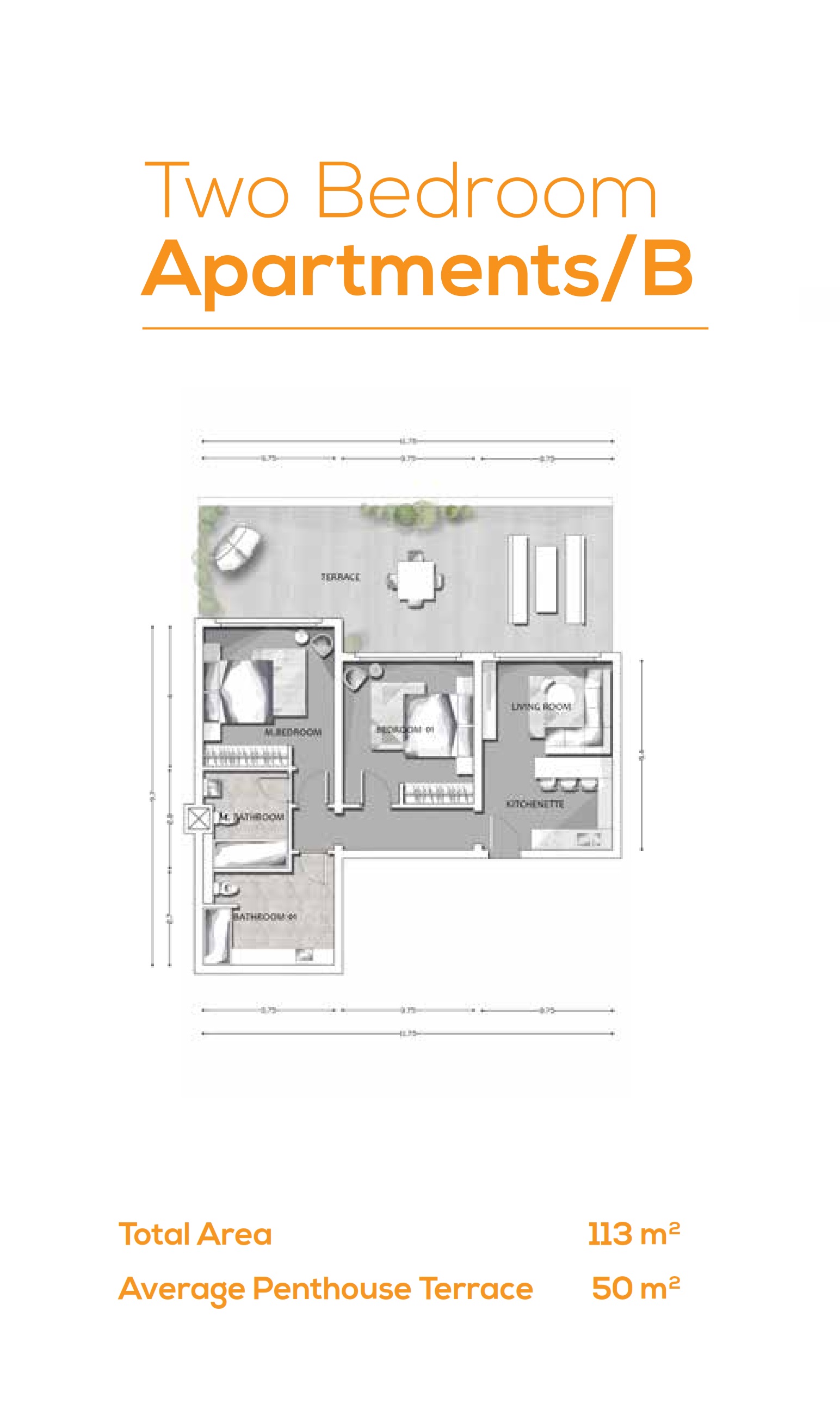 Floor plan for apartment at G Cribs