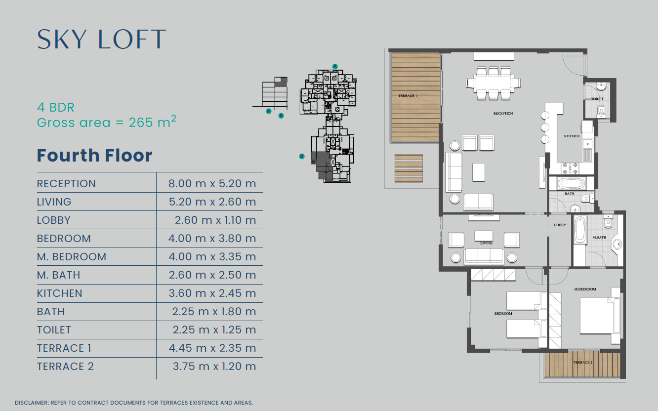 Floor plan for penthouse at Mountain View iCity October