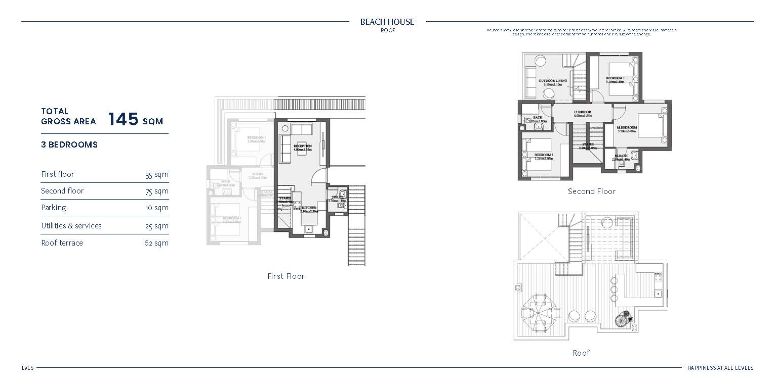 Floor plan for chalet at LVLS Mountain View