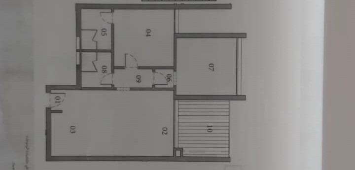 Floor plan for apartment at The Med