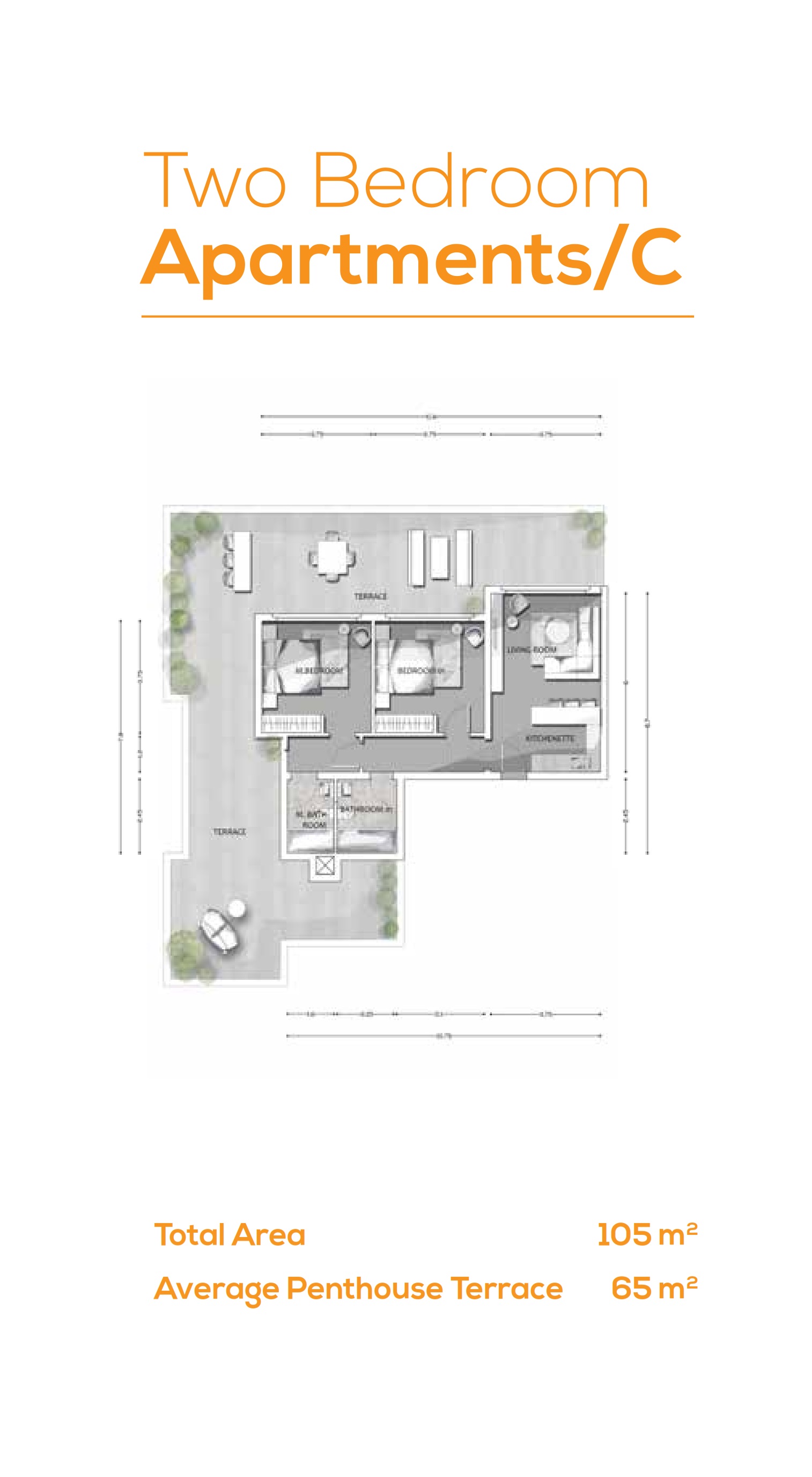 Floor plan for apartment at G Cribs