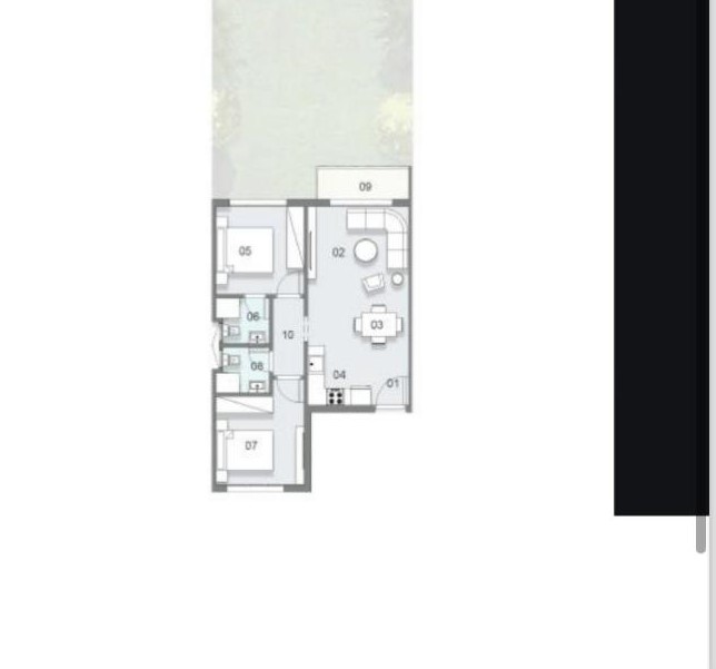 Floor plan for chalet at Lyv Caesar - Ras El Hekma