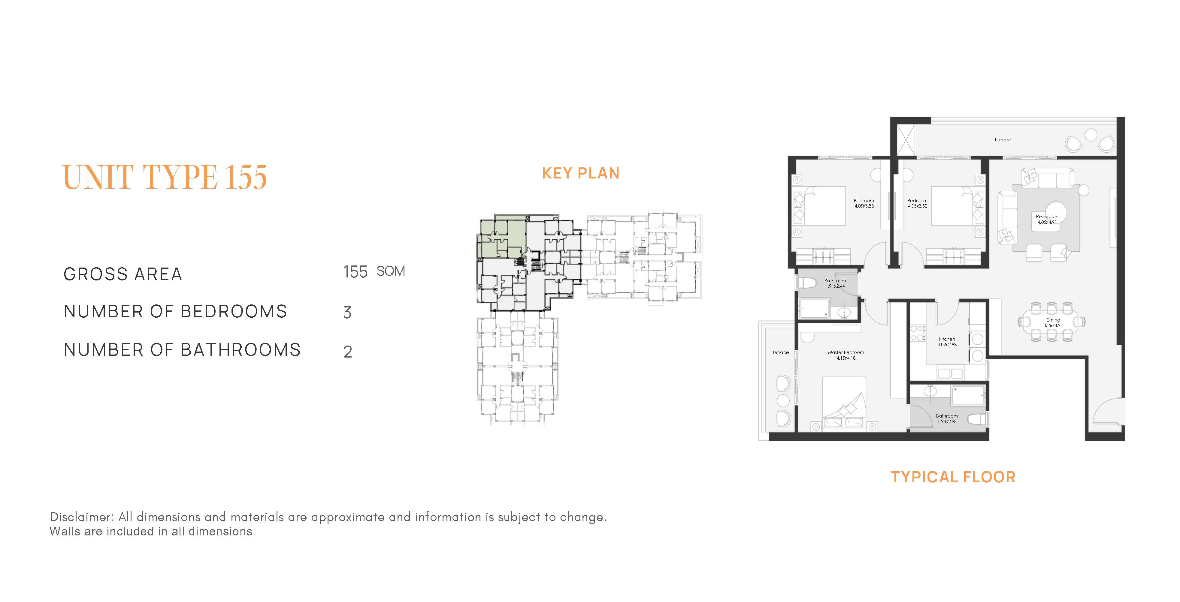 Floor plan for apartment at El Patio Sola