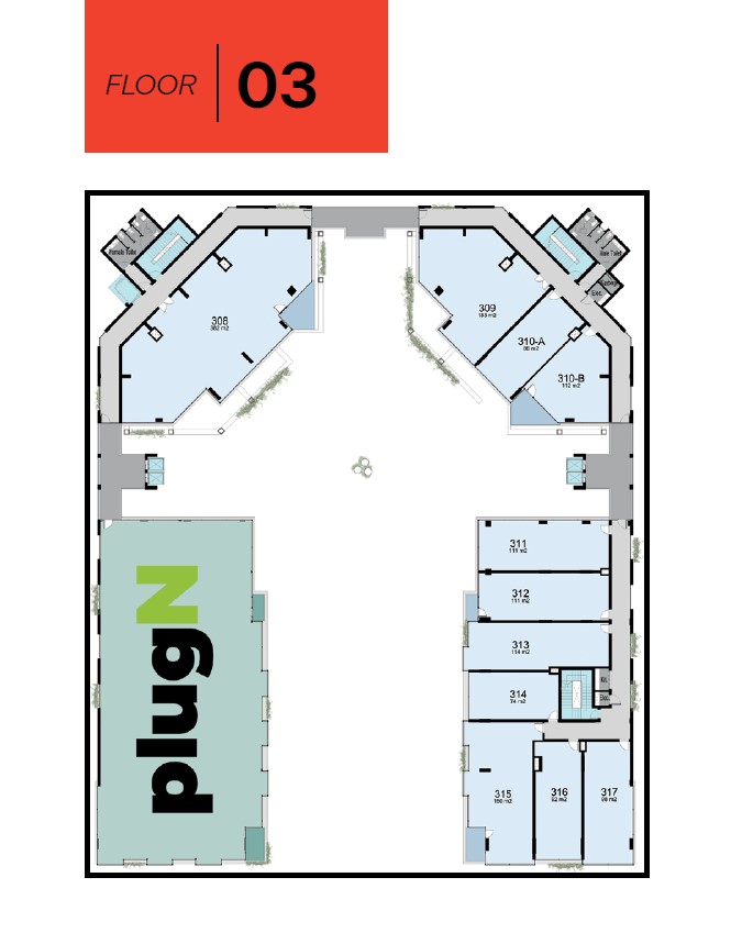 Floor plan for  at District People