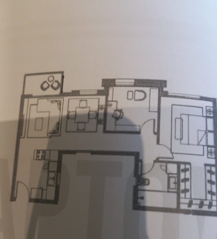 Floor plan for apartment at HAPTown