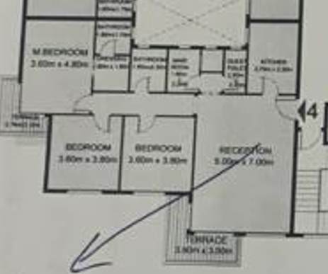 Floor plan for apartment at Il Bosco New Capital