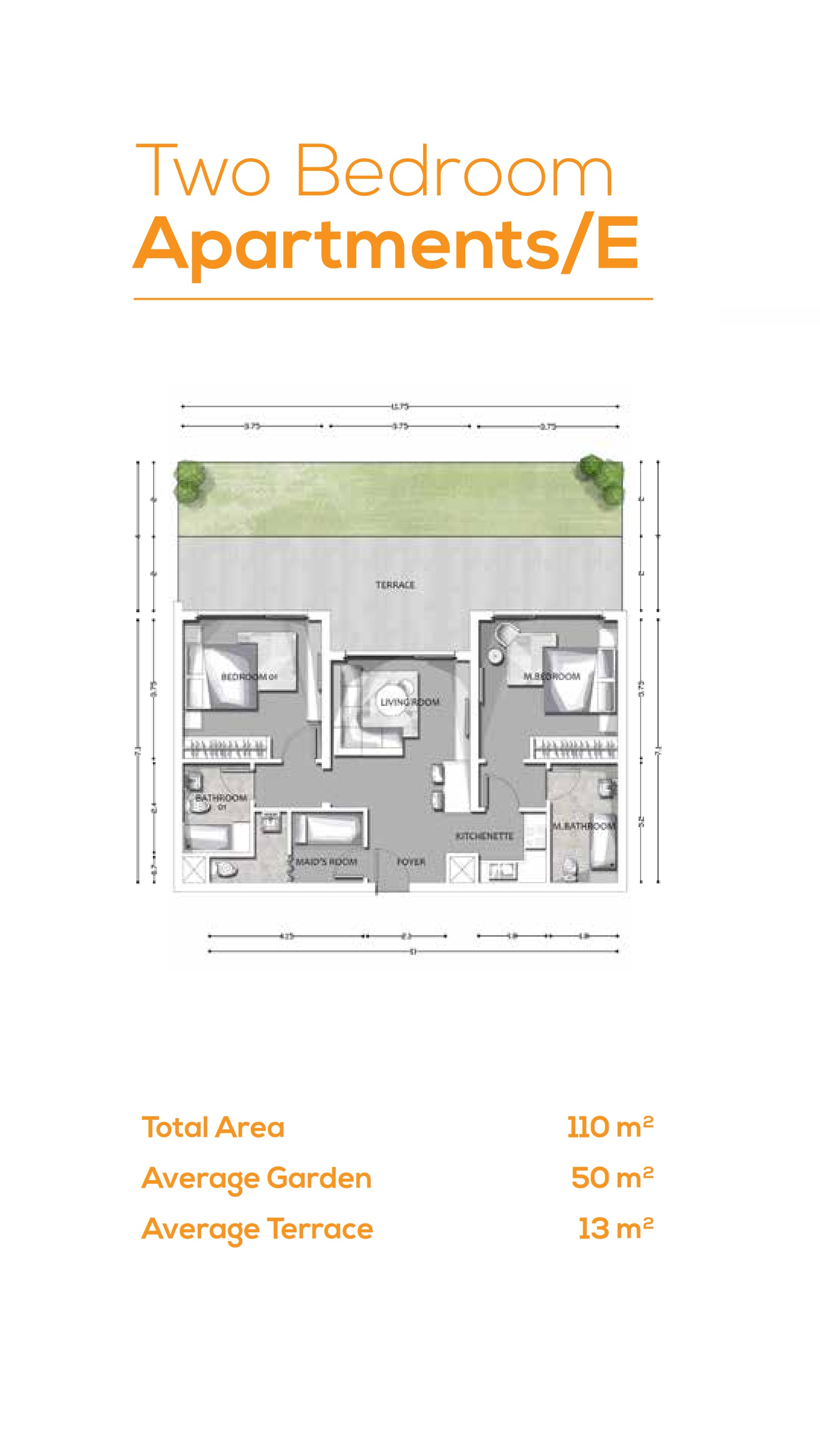 Floor plan for apartment at G Cribs