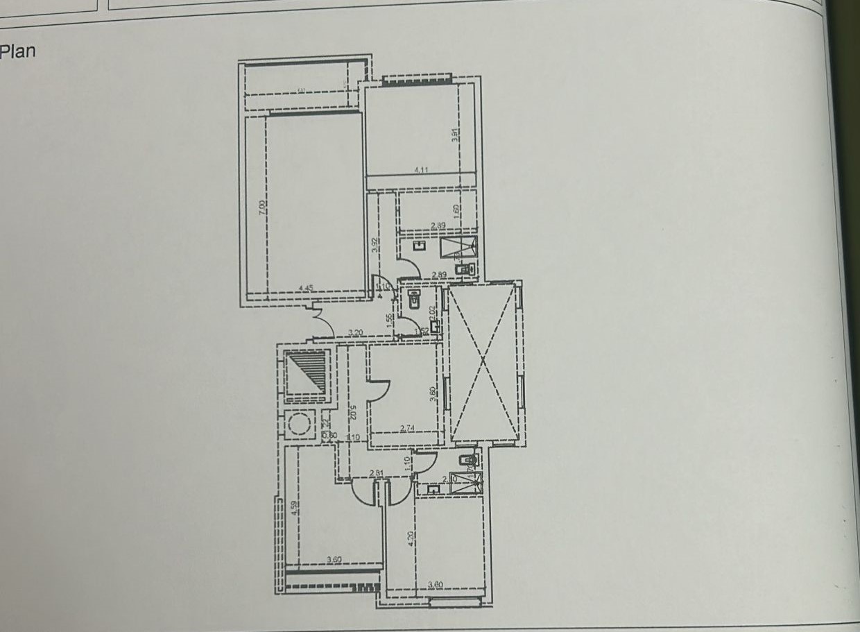 Floor plan for apartment at Ever