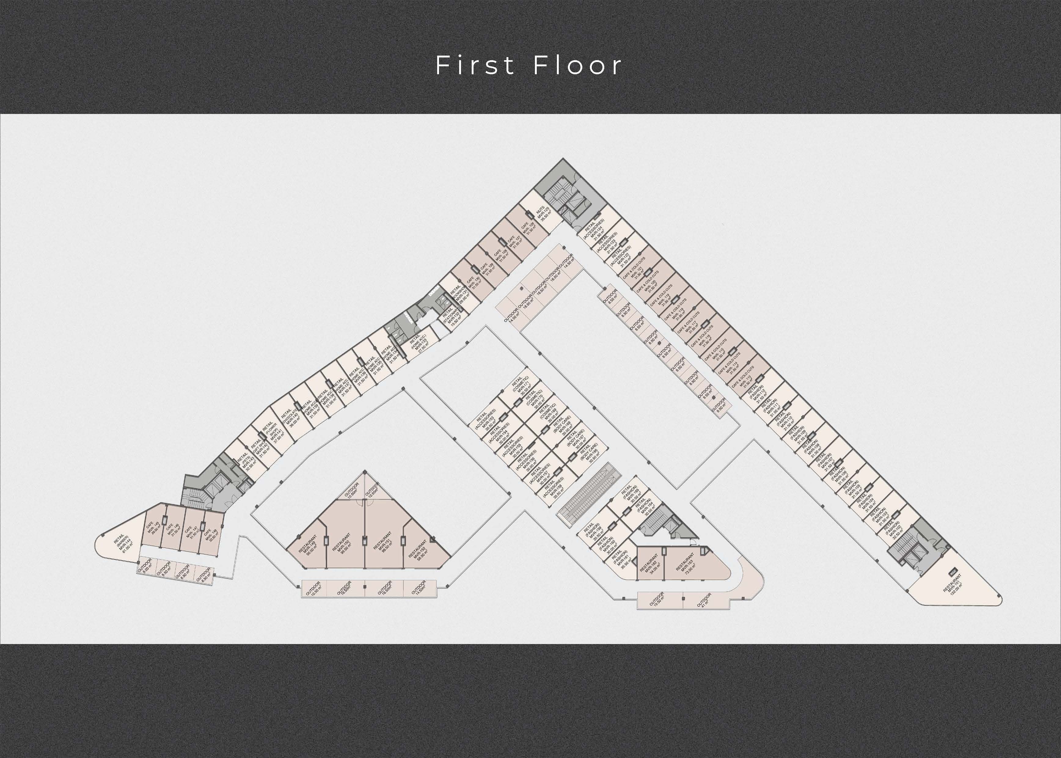 Floor plan for  at Valory Mall