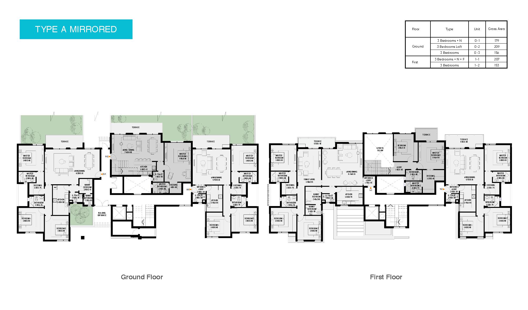 Floor plan for  at Westlane Boulevard