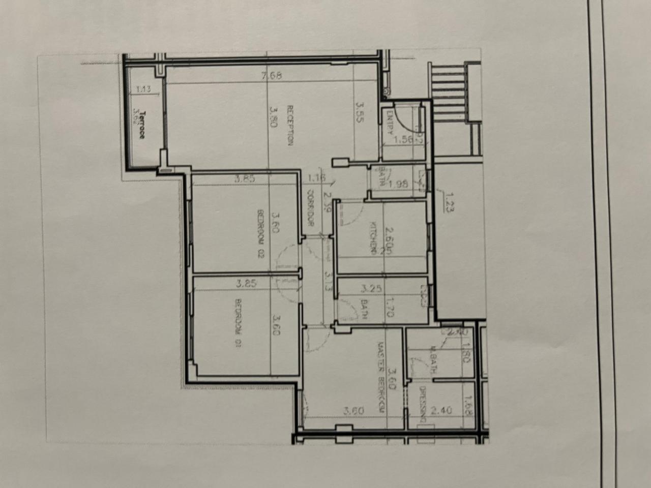 Floor plan for apartment at Talda