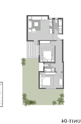 Floor plan for apartment at Dejoya Residence