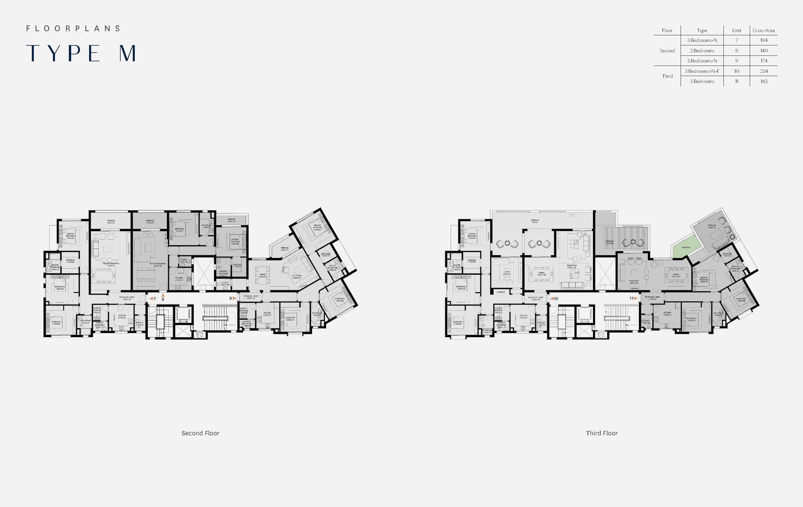 Floor plan for apartment at O West Orascom