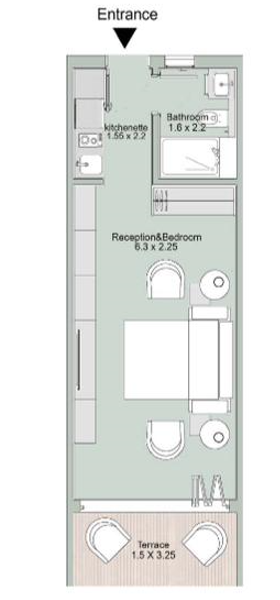 Floor plan for  at Il Monte Galala