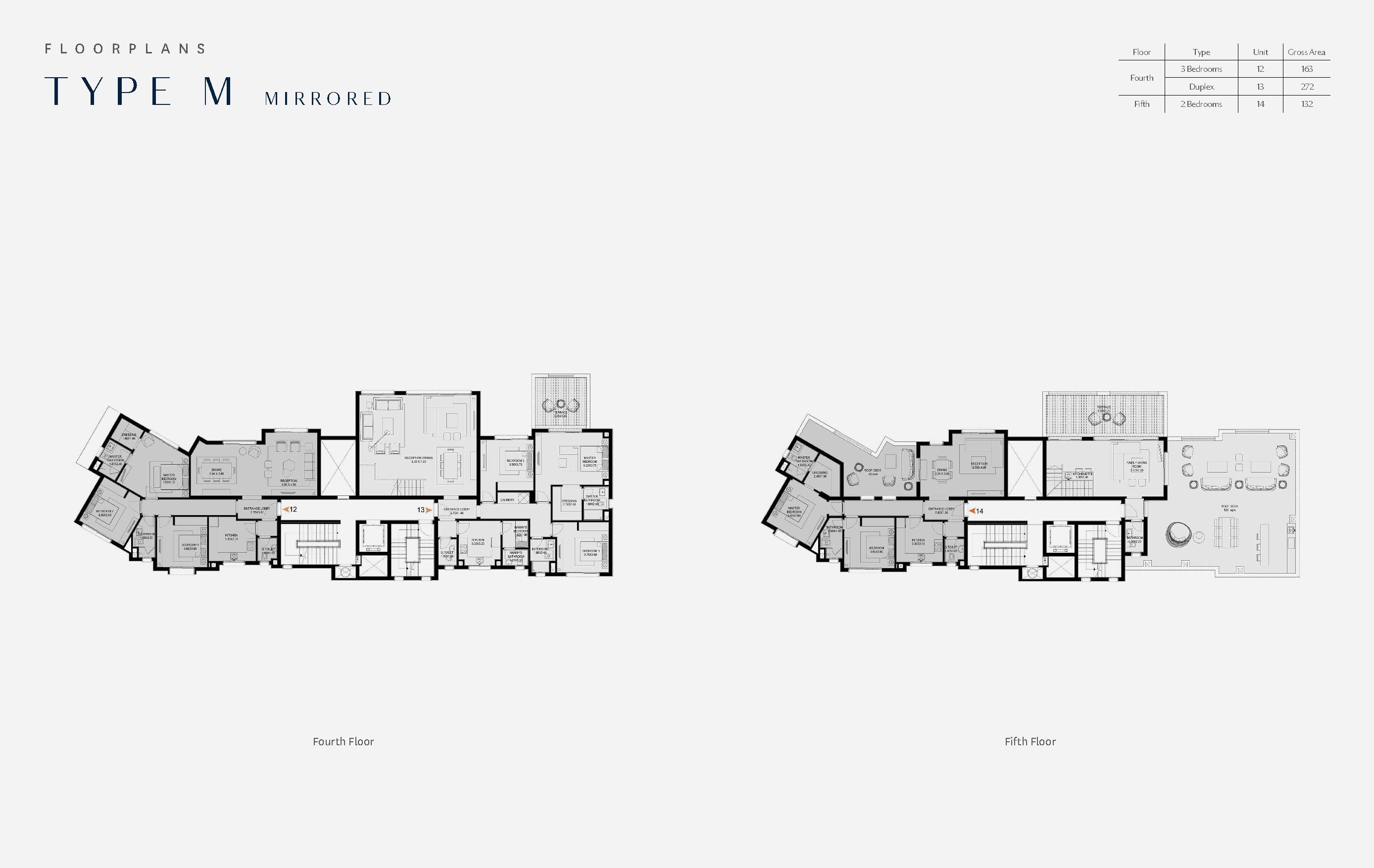 Floor plan for apartment at O West Orascom
