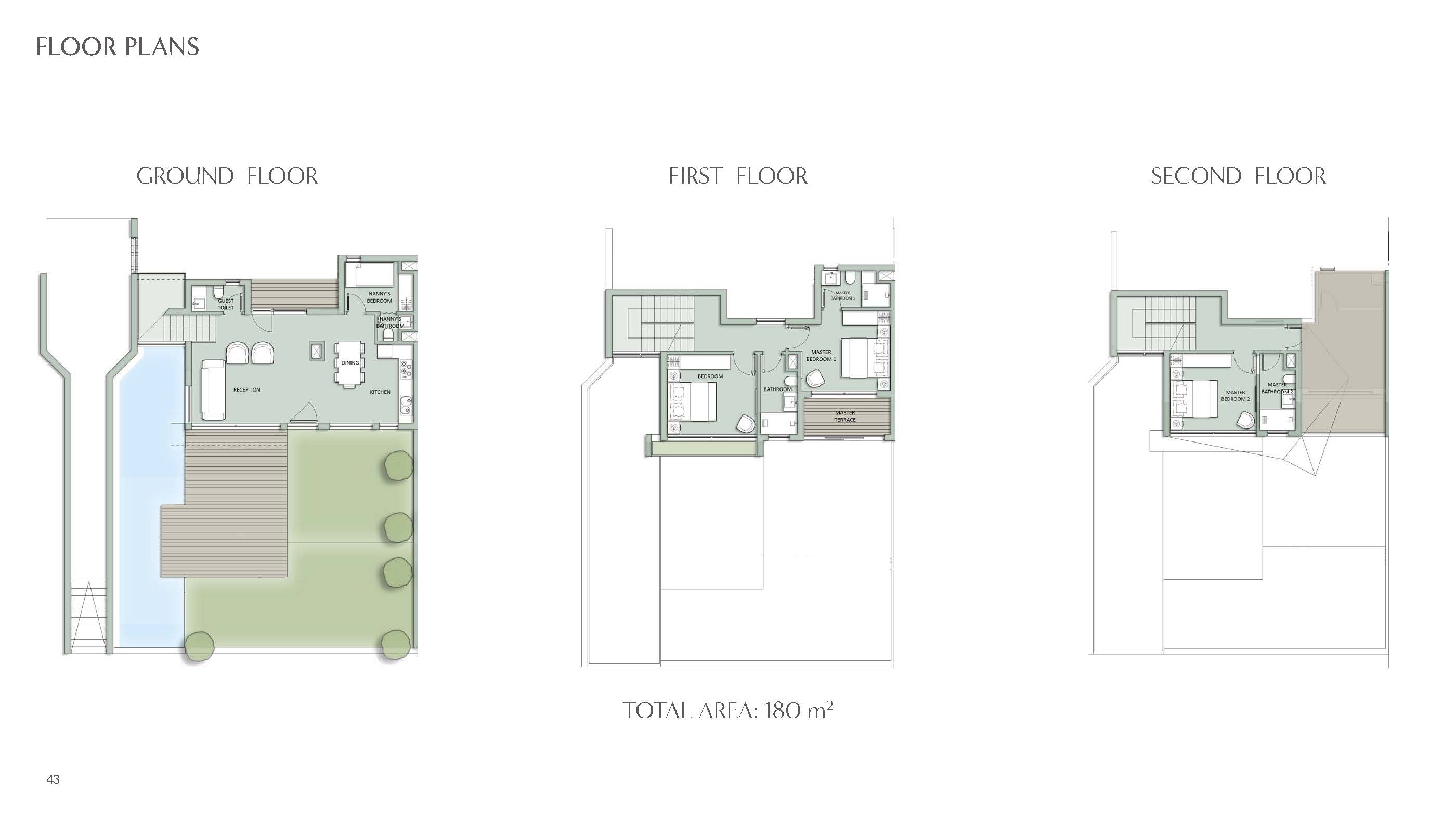 Floor plan for  at Il Monte Galala
