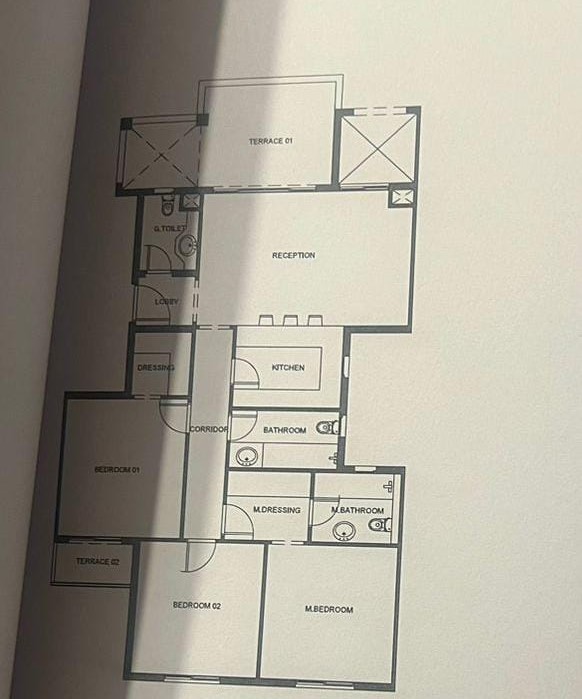 Floor plan for apartment at Mountain View iCity October