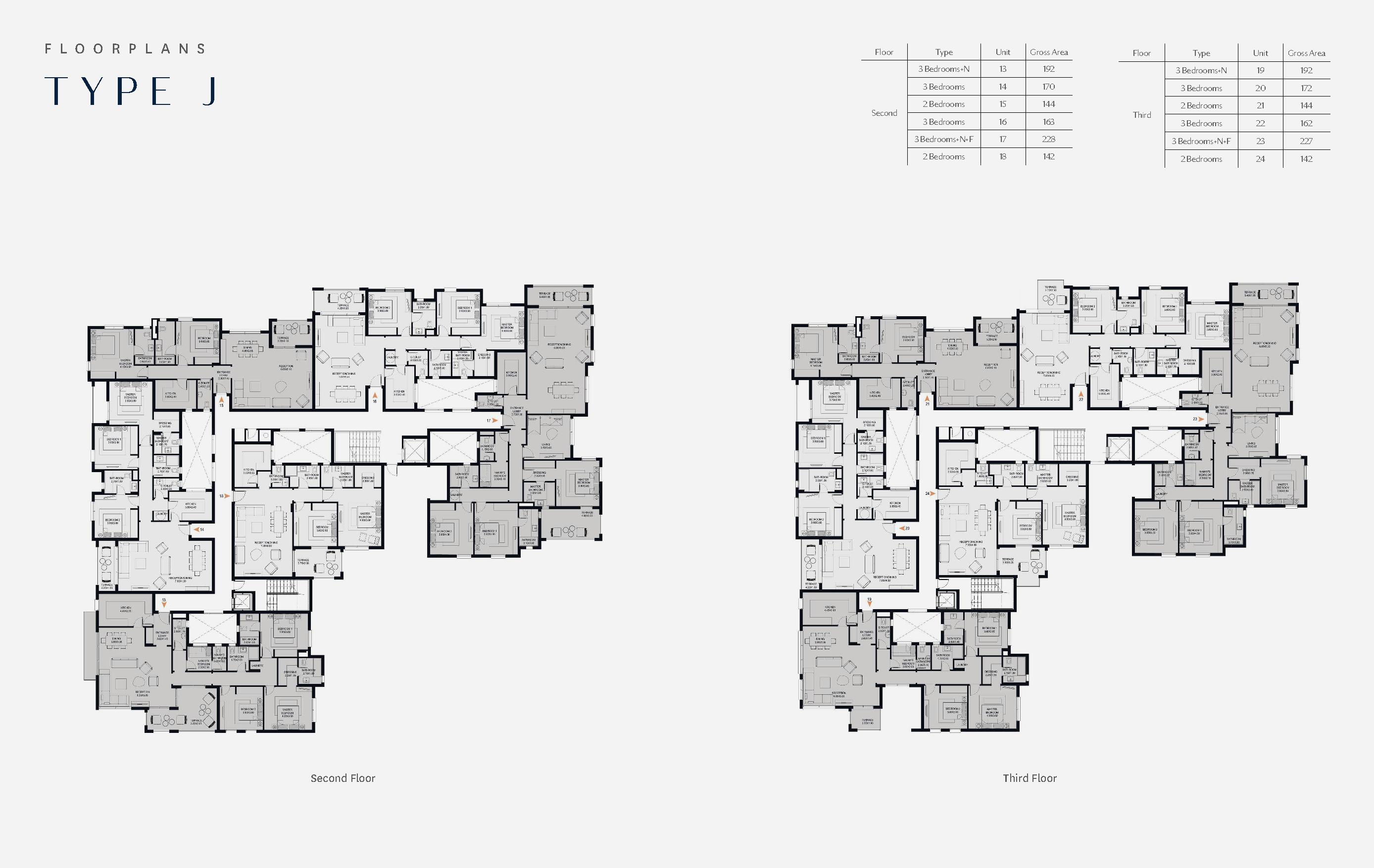 Floor plan for apartment at O West Orascom