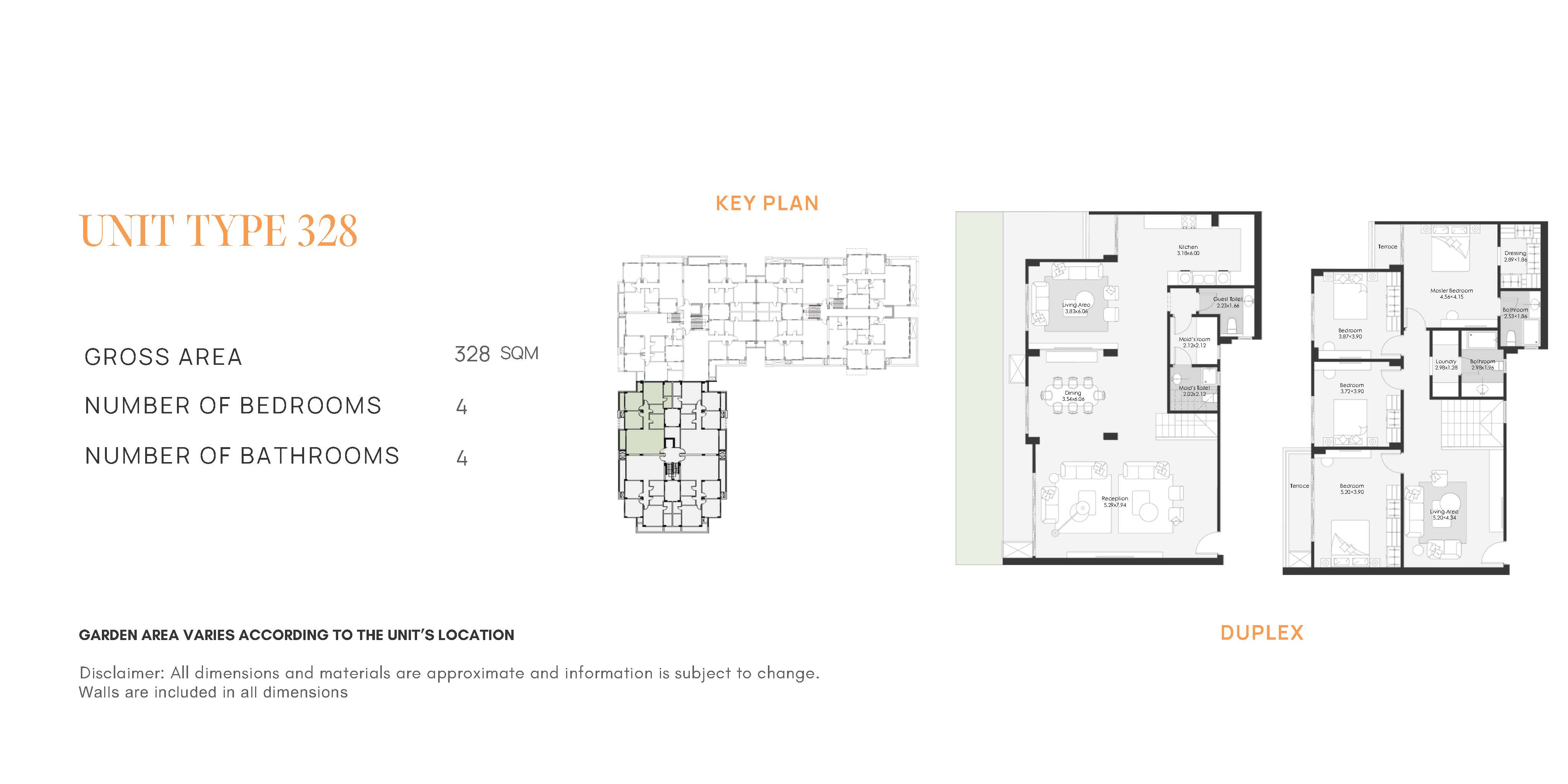 Floor plan for duplex at El Patio Sola