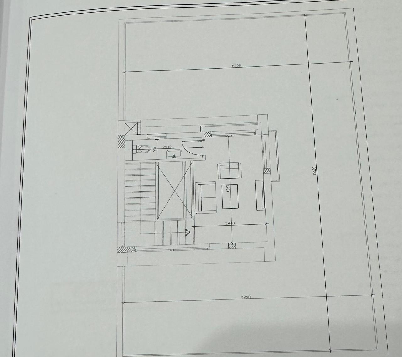 Floor plan for villa at Mazarine