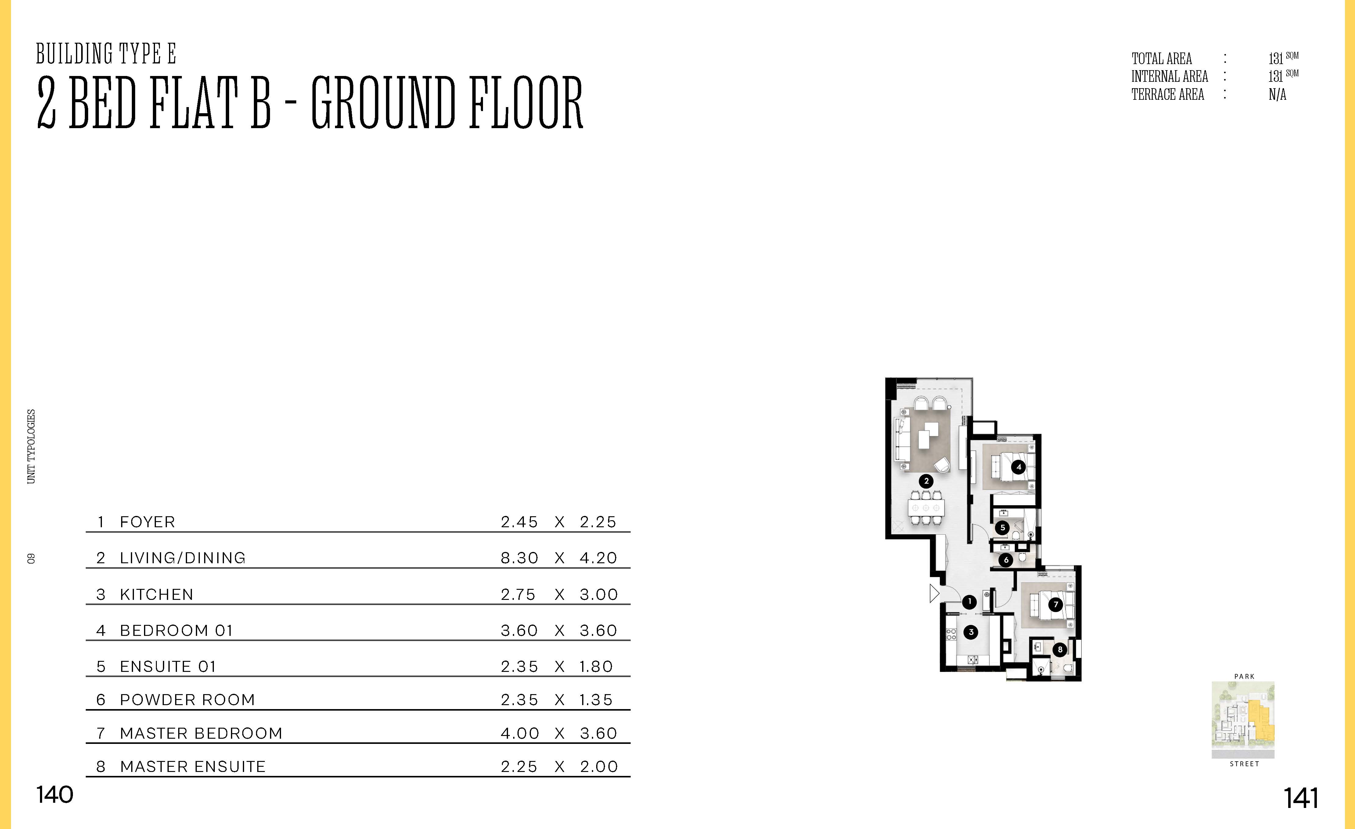 Floor plan for apartment at Solana
