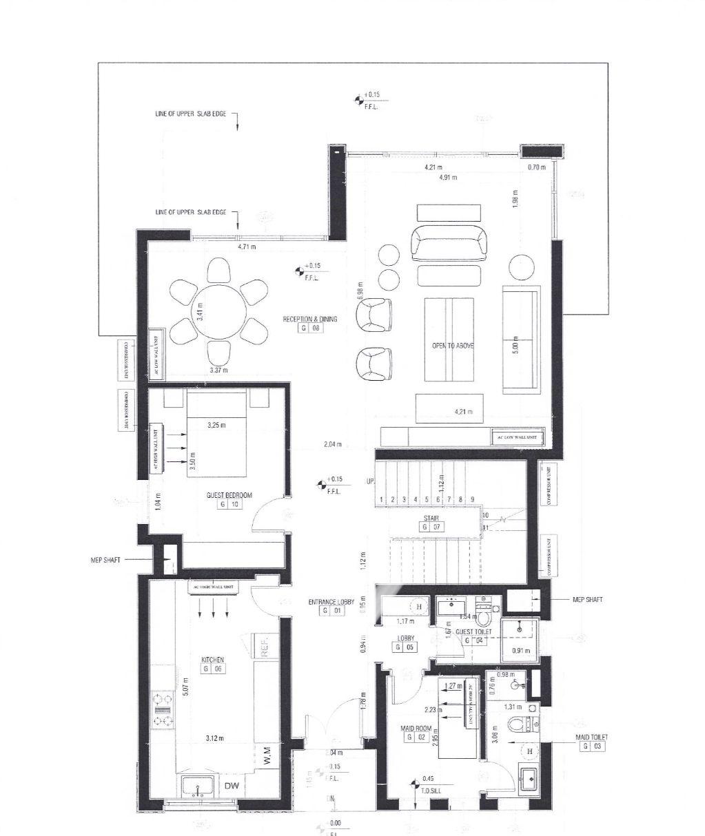 Floor plan for villa at Swanlake North Coast