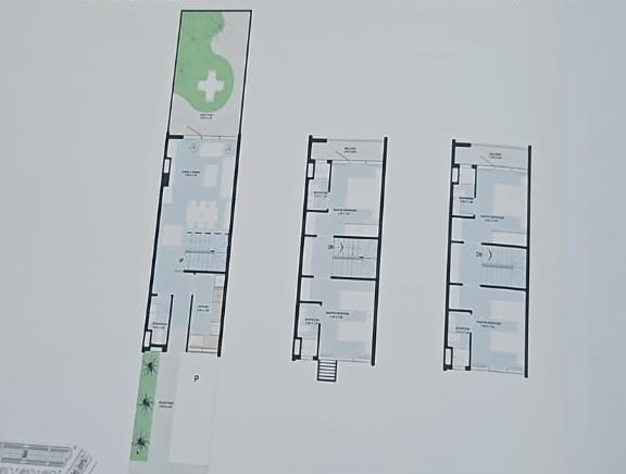 Floor plan for townhouse at Montenapoleone