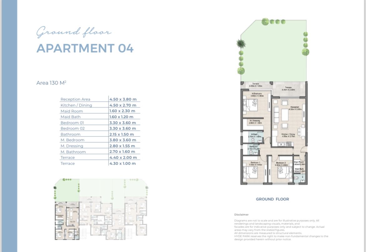 Floor plan for chalet at Hyde Park North - Seashore