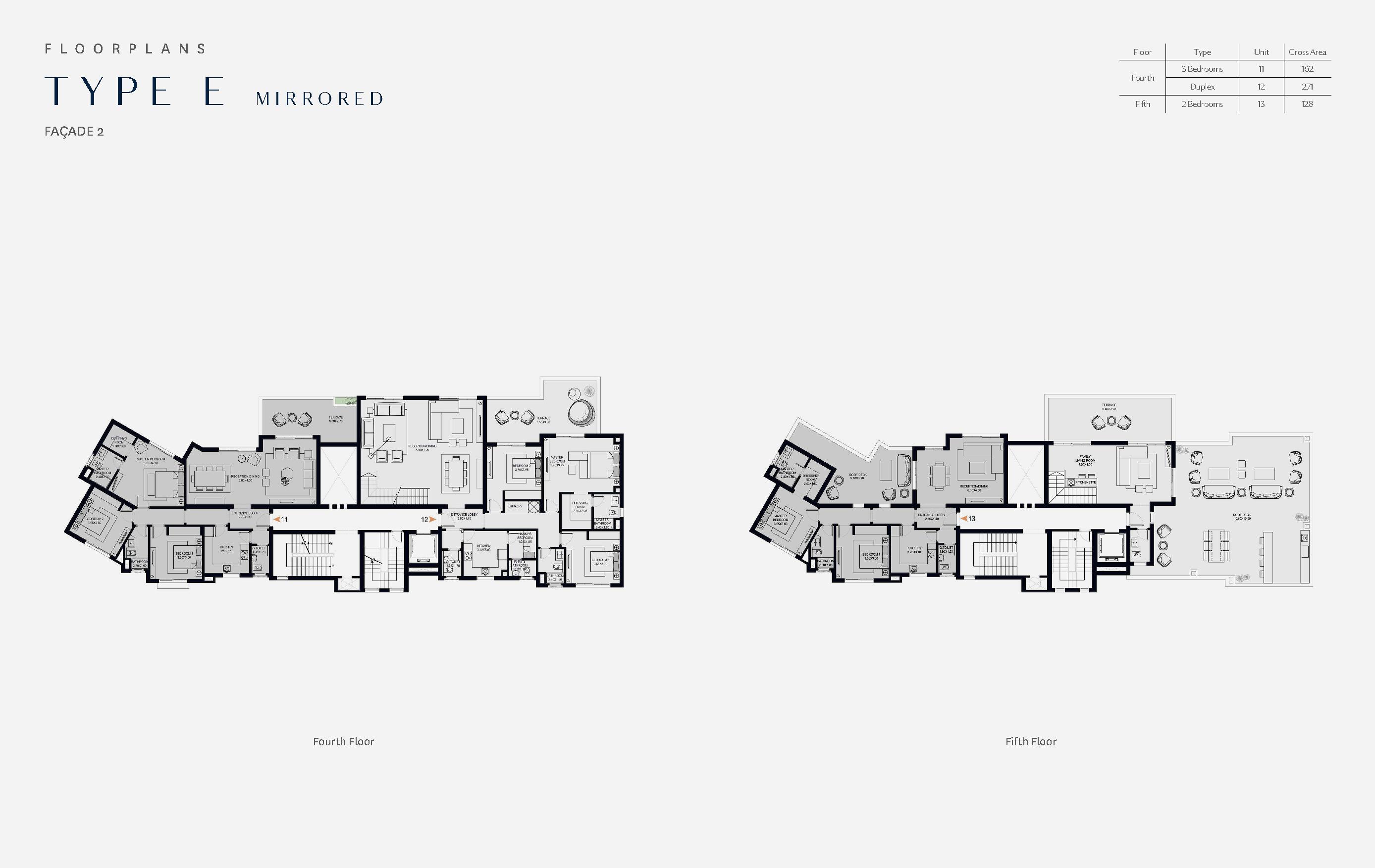 Floor plan for apartment at O West Orascom