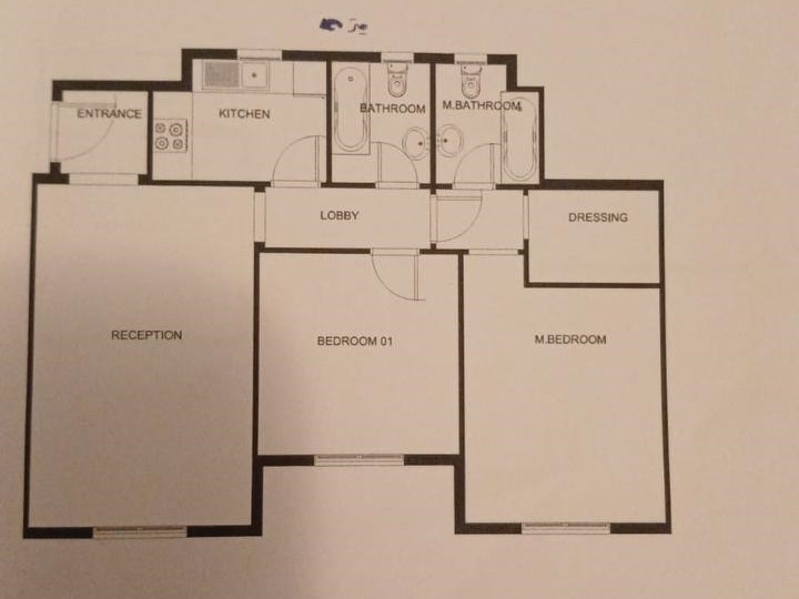 Floor plan for duplex at Mountain View iCity October