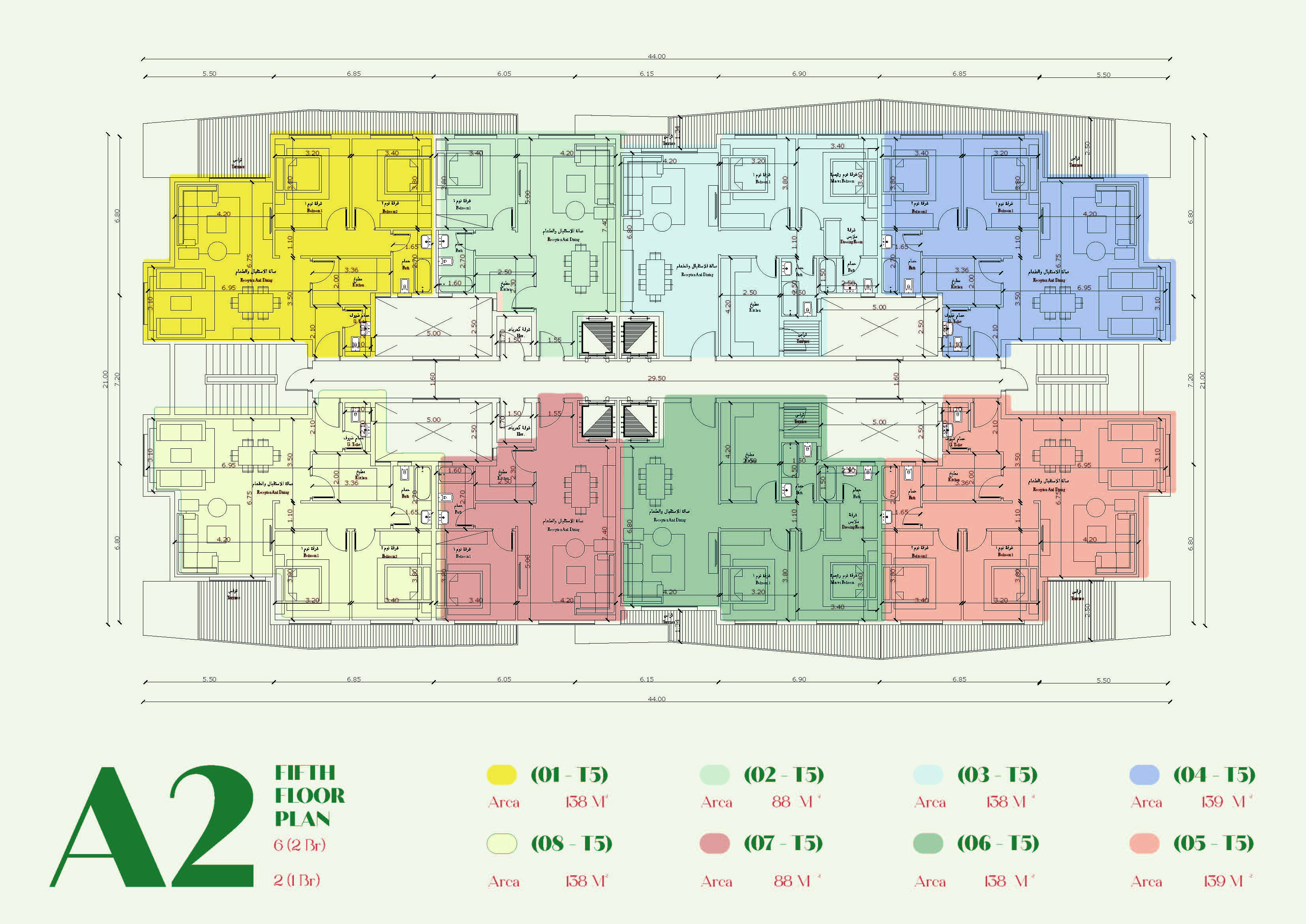 Floor plan for apartment at Belva