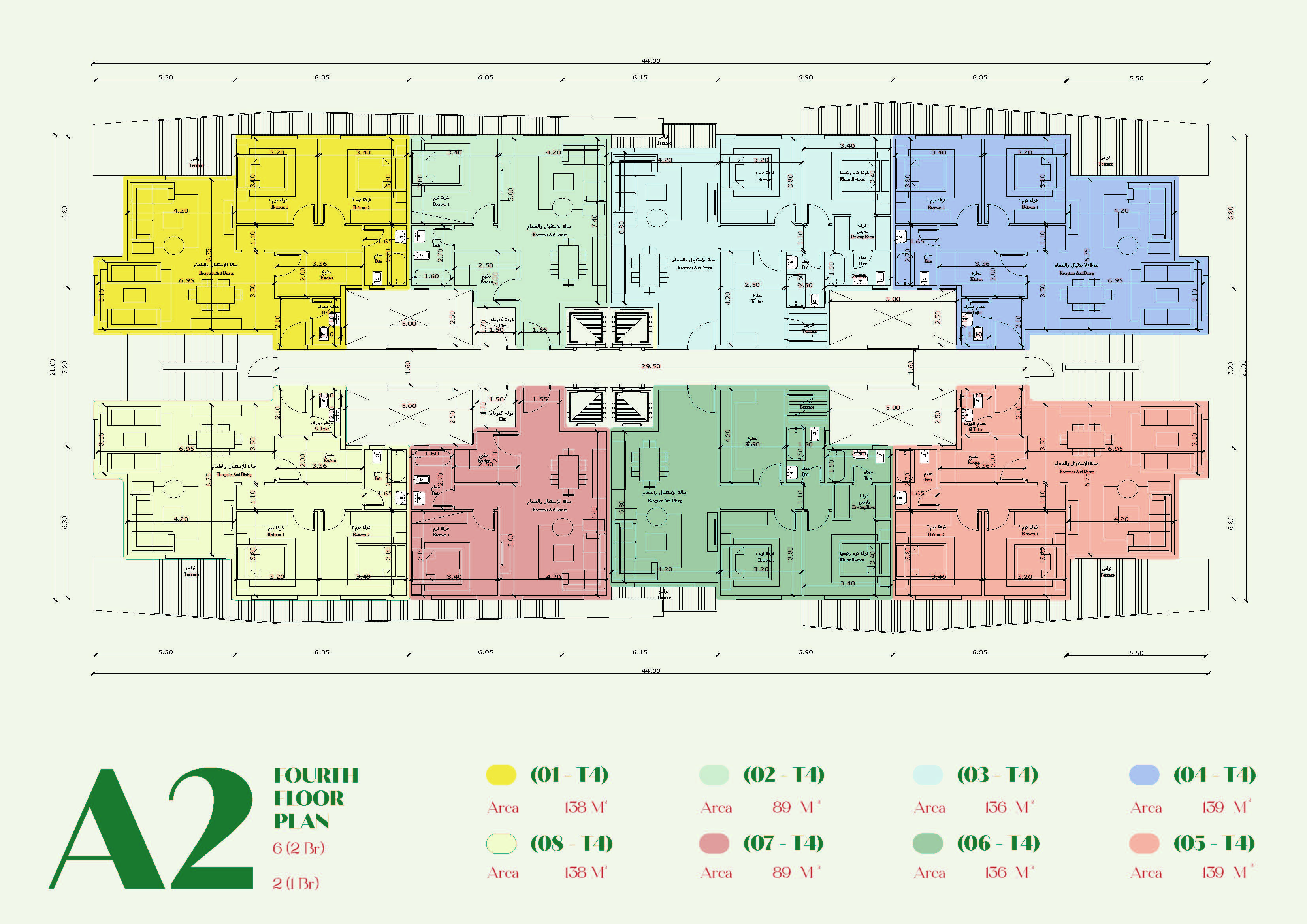 Floor plan for apartment at Belva