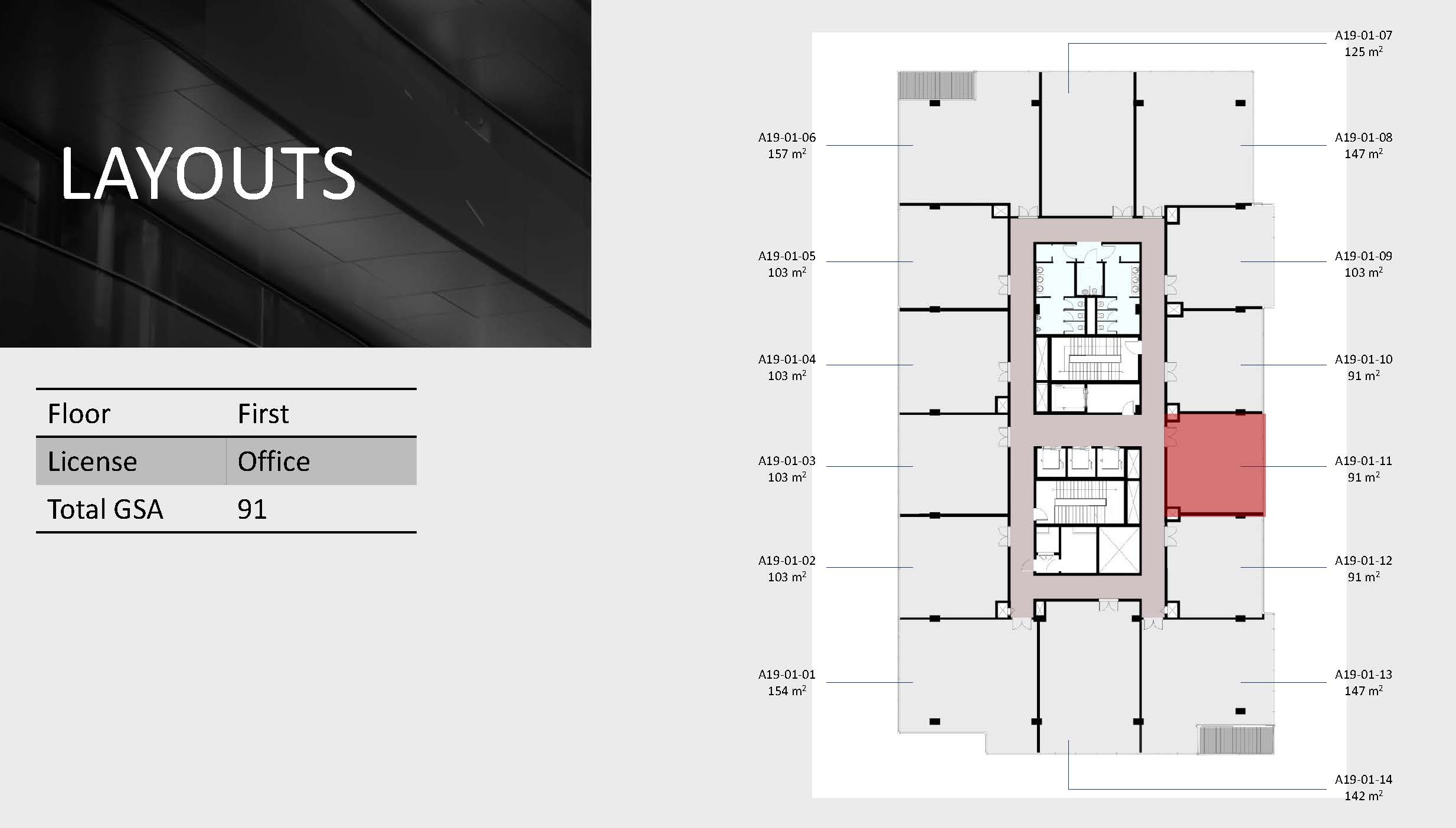Floor plan for  at Golden Gate