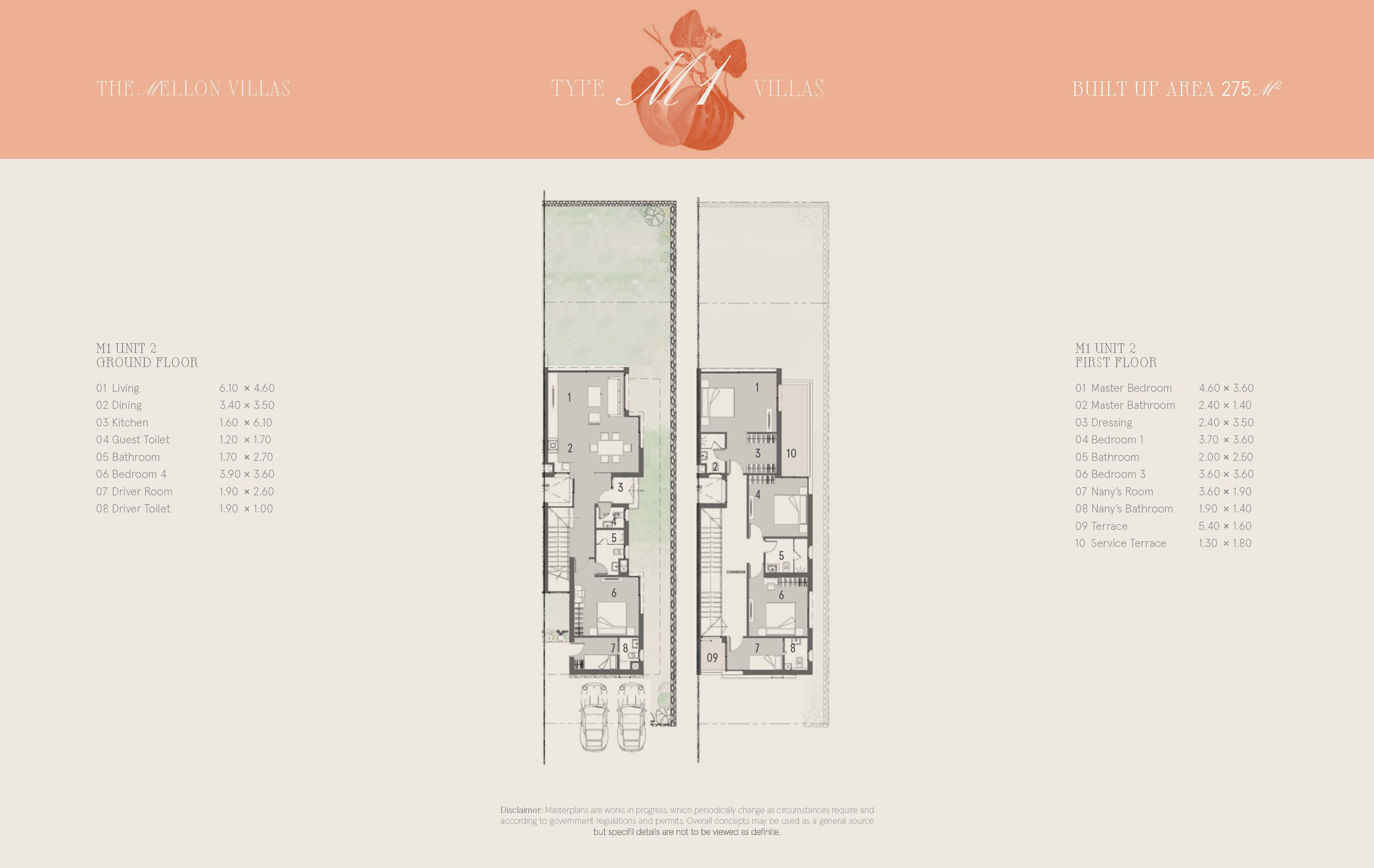Floor plan for  at Marsa Baghush