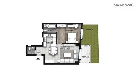 Floor plan for apartment at Armonia