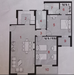 Floor plan for apartment at La Verde New Capital
