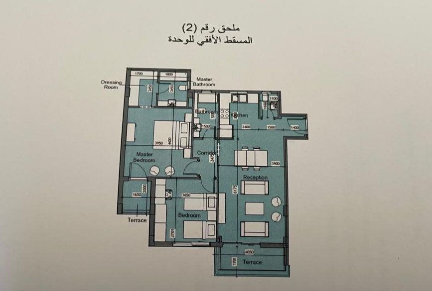 Floor plan for apartment at One33