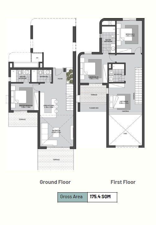 Floor plan for  at Pearl-June