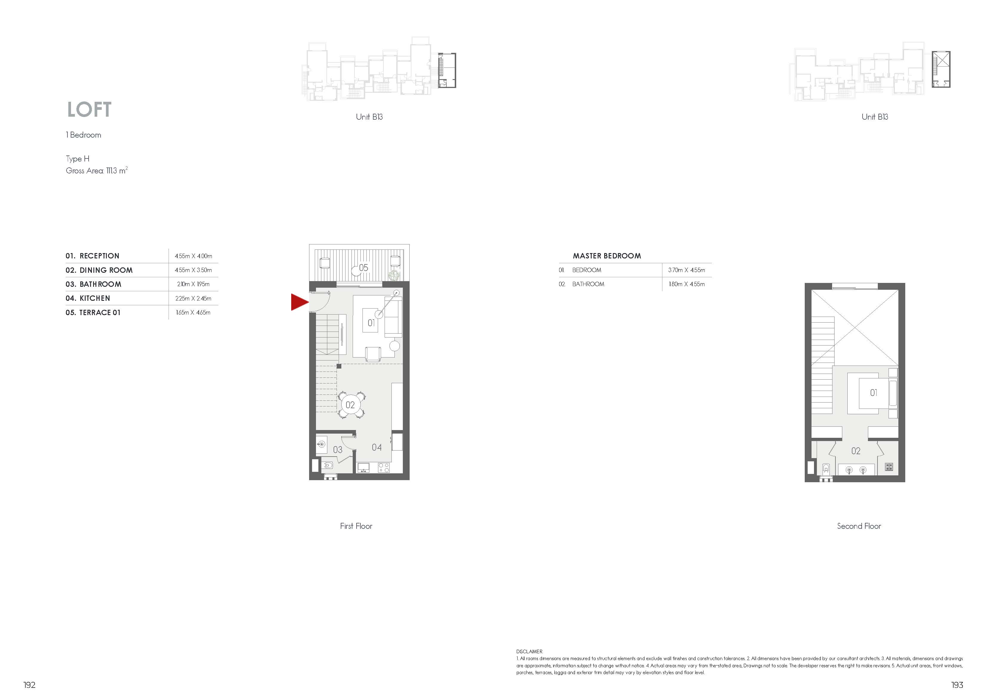 Floor plan for  at Kai Sokhna
