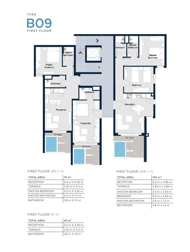 Floor plan for chalet at Il Monte Galala